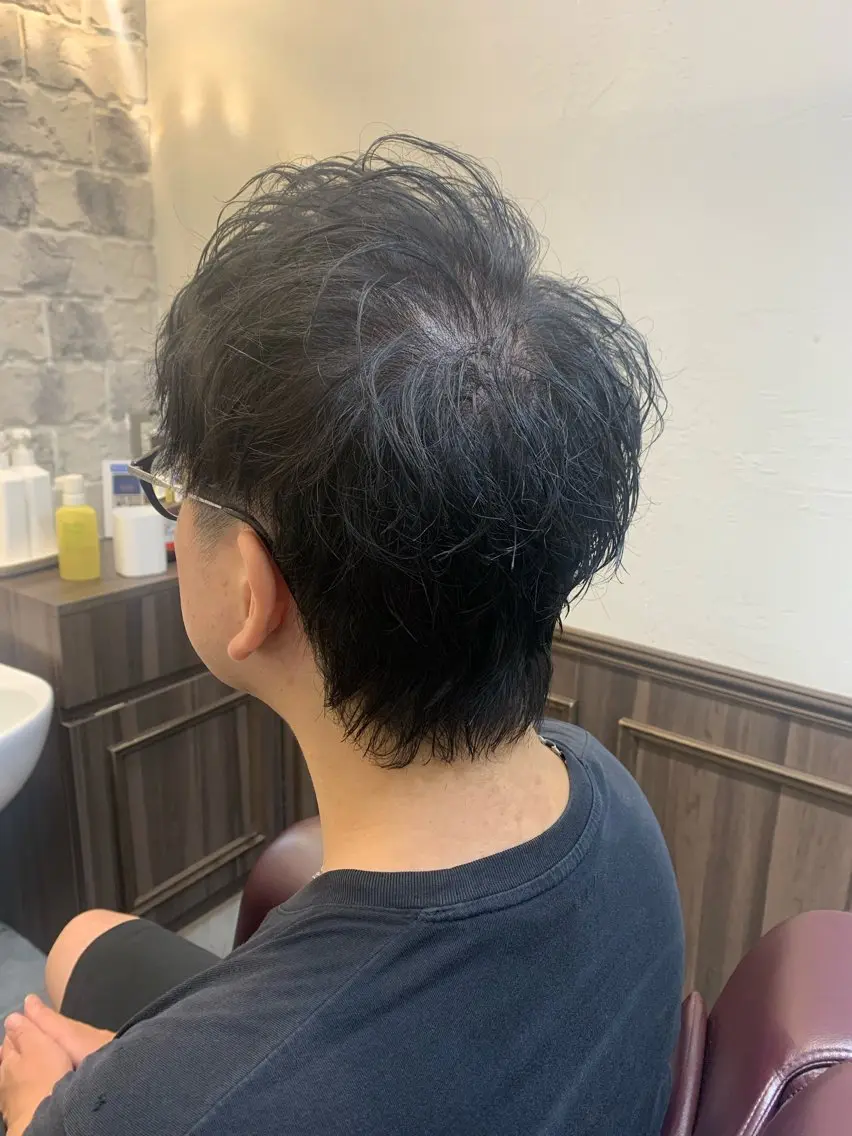 メンズ フリーランス理美容師 いさかのヘアスタイル