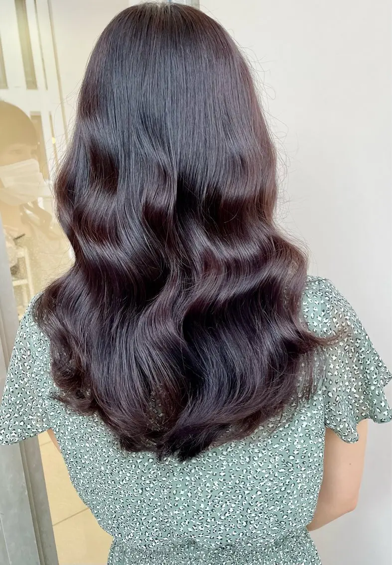 セミロング 岡田 大樹のヘアスタイル
