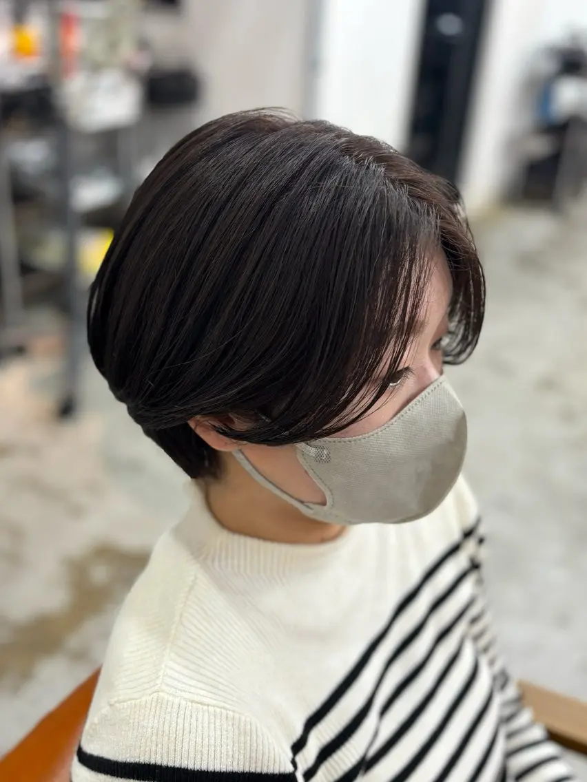 ショート ショートヘア 金子 千登のヘアスタイル