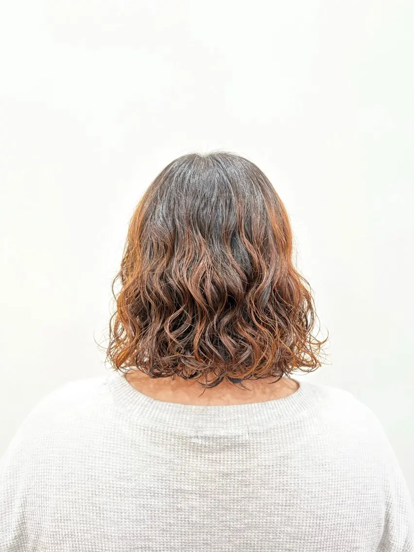 パーマ パーマ 石黒 可歩のヘアスタイル
