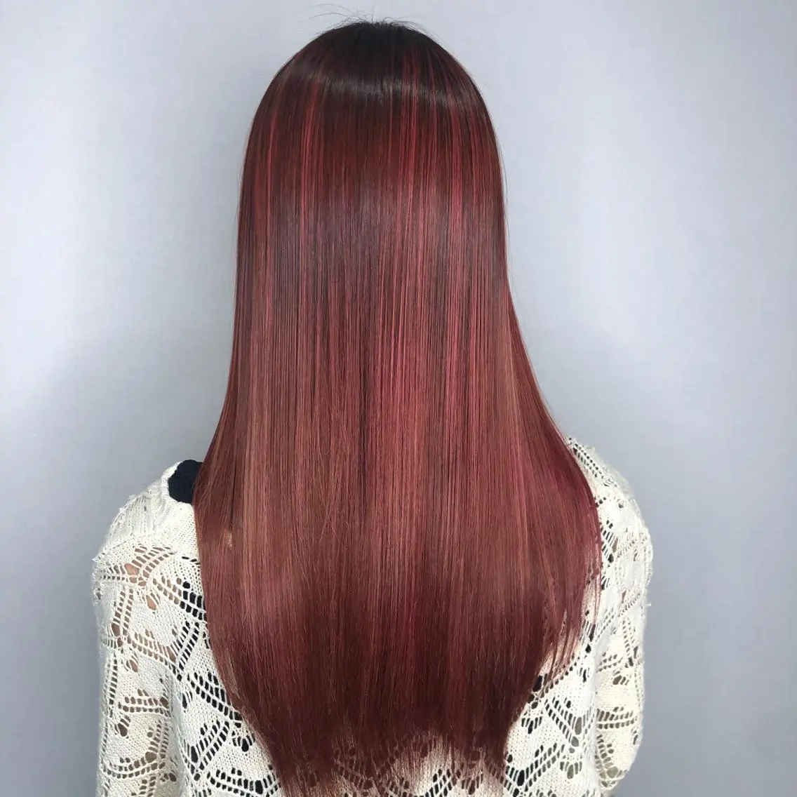 セミロング 髪質改善美容師 中村 一のヘアスタイル