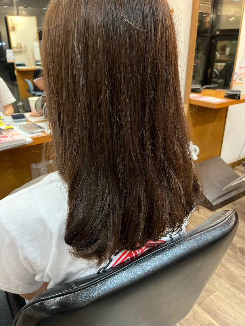 セミロング 清水 魁のヘアスタイル