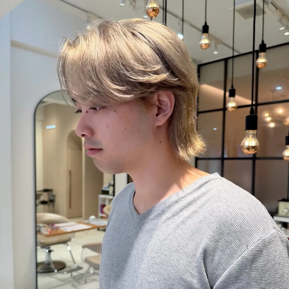 カラー メンズ メンズブリーチ ブリーチ カット ヘアカラー メンズカット /パーマ🍀田畑玖音のヘアスタイル