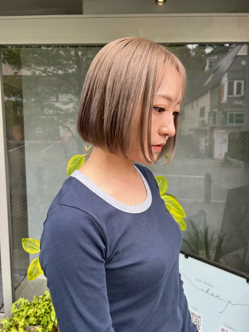 ショート カット ヘアカラー アートディレクター ワダヒサノリのヘアスタイル