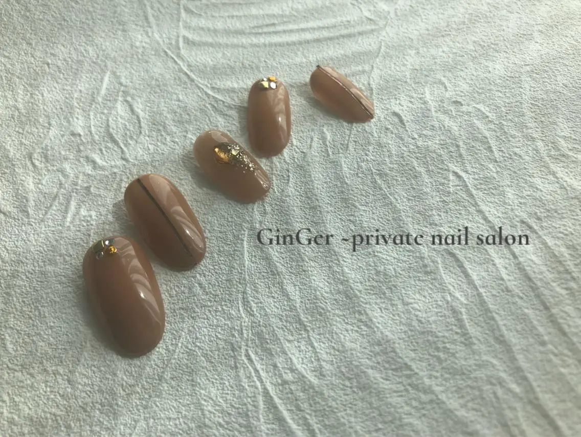 ネイル フットネイル ginger nail&spaのネイルデザイン