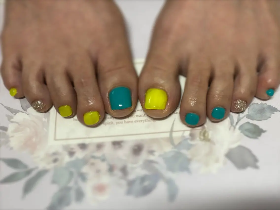 ネイル フットネイル Chandra nail&tarotのネイルデザイン