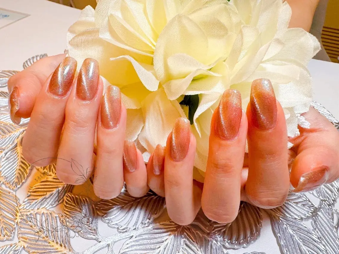 ネイル マグネットネイル ハンドネイル Nail salon &M.のネイルデザイン
