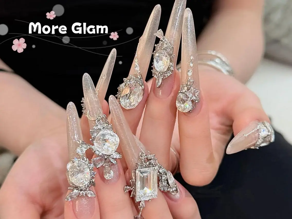 ネイル 韓国ネイル オフィスネイル ネイルチップ More Glam 池袋東口店のネイルデザイン