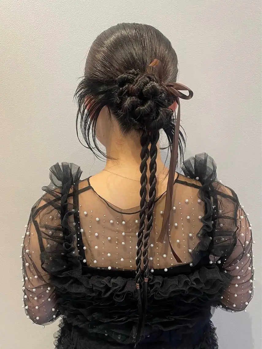 ヘアセットの写真