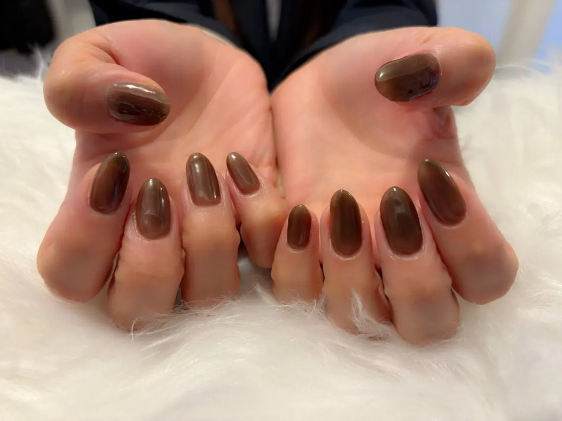 ネイル ワンカラーネイル komohana salon🌺のネイルデザイン