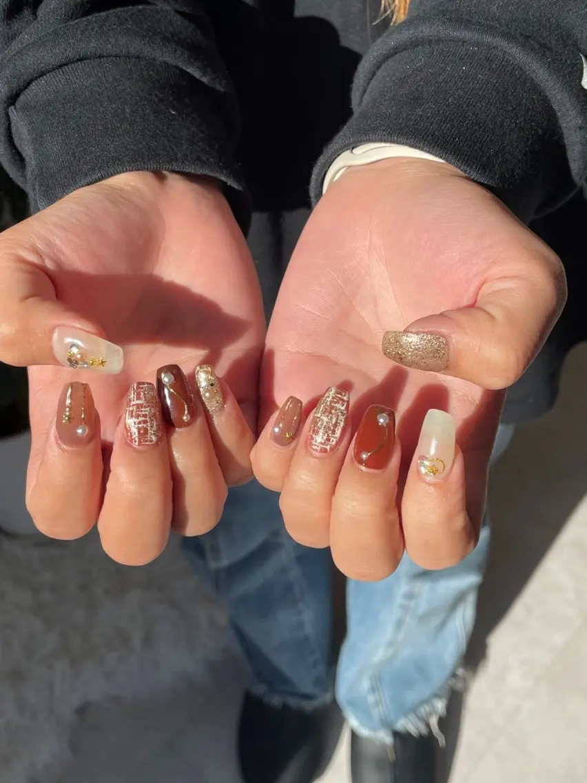 ネイル 持ち込み RISA joie nailのネイルデザイン