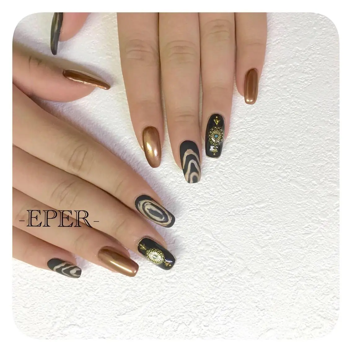 ネイル 持ち込み ネイルサロン -EPER-エペルのネイルデザイン