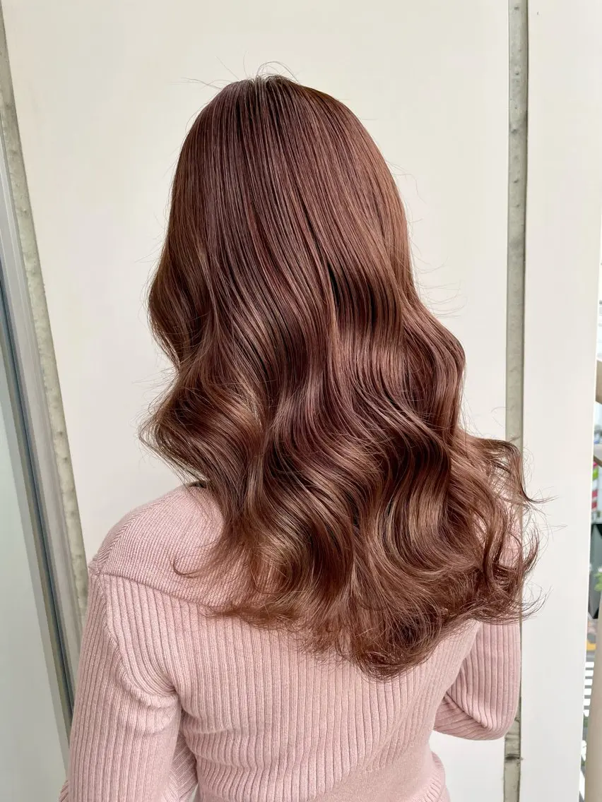 セミロング 岡田 大樹のヘアスタイル