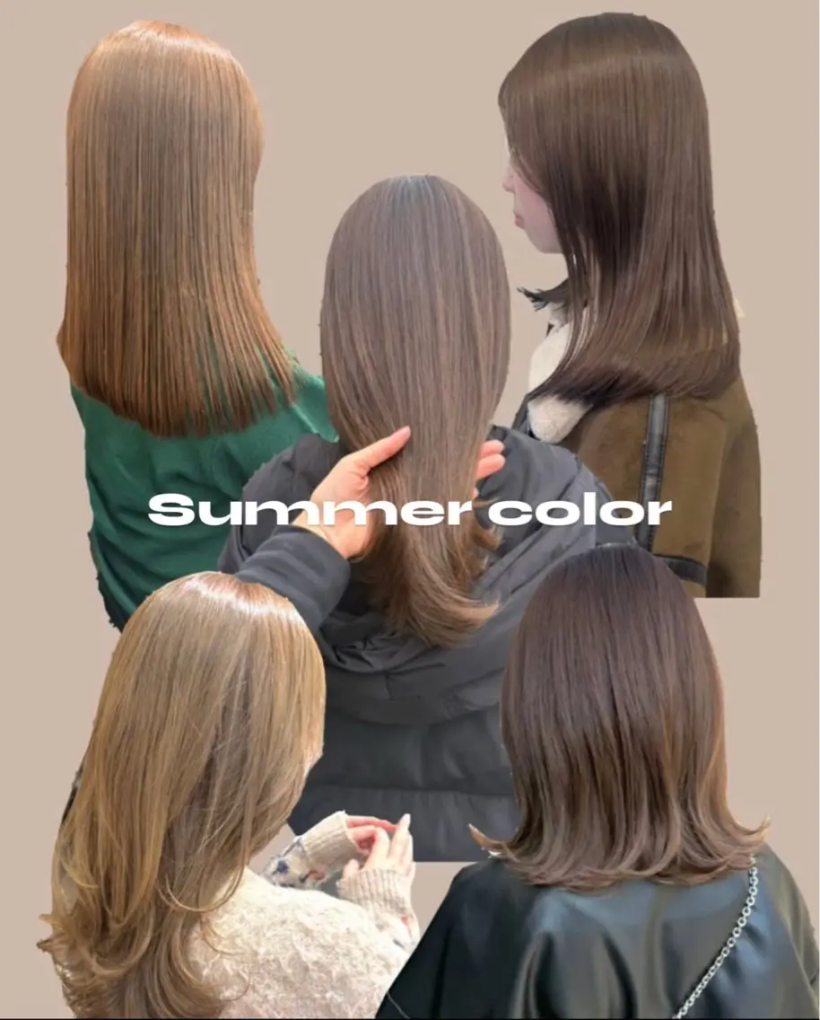 【ブリーチなし】ダブルカラー+ツヤサラトリートメント✨️の写真