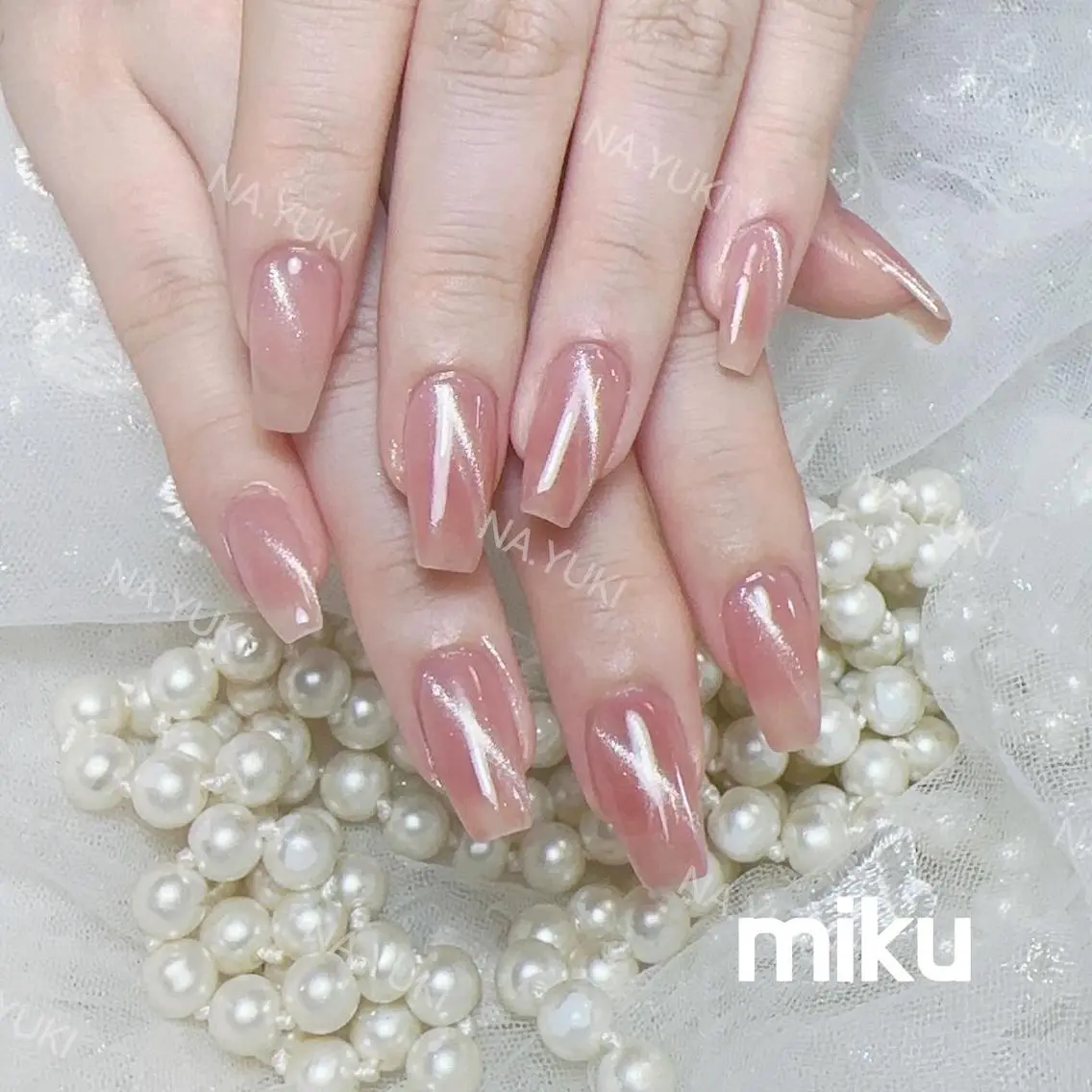 ネイル ハンドネイル ハンドケア YUKI 💗 渋谷店のネイルデザイン