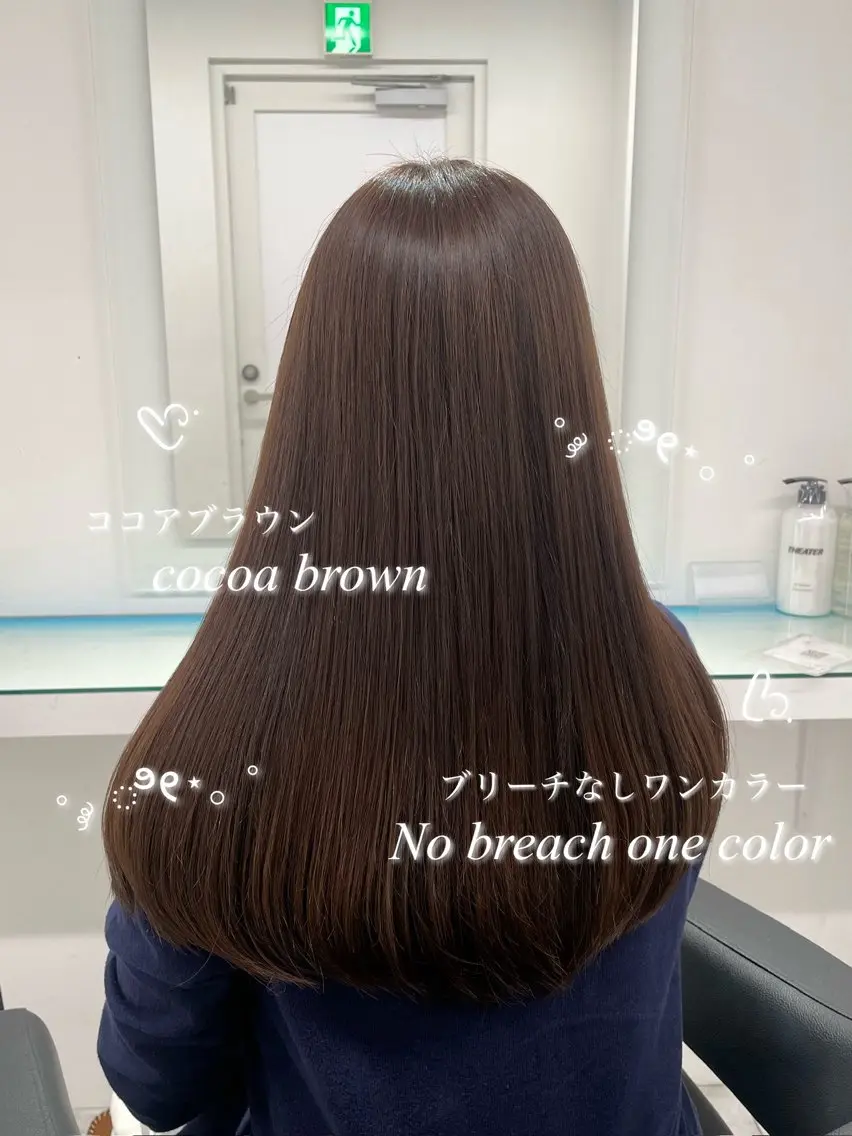 ロング ヘアカラー トリートメント ⋆.韓国hair⊹ みゆ໒꒱ིྀ༝⁺のヘアスタイル