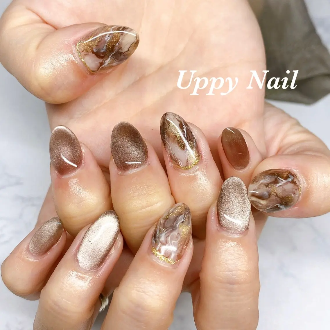 ネイル ハンドネイル Uppy Nail ukyoのネイルデザイン