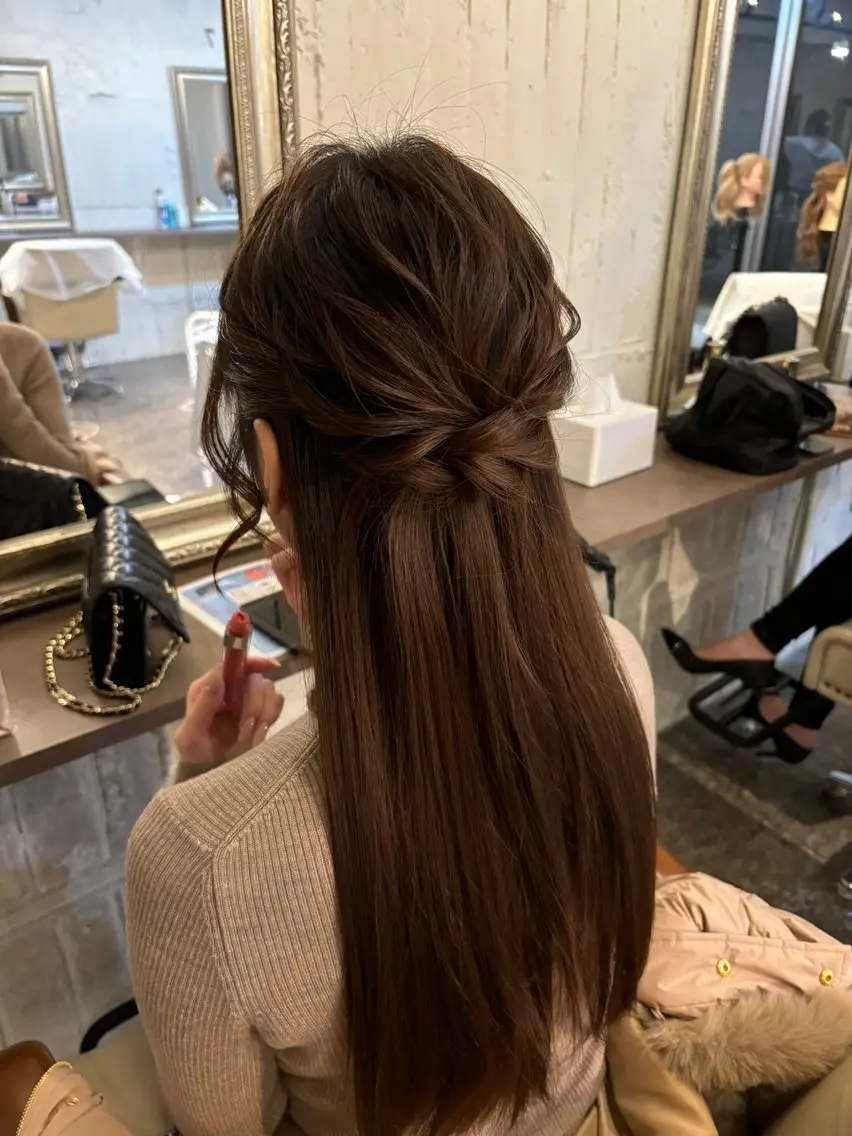 ロング 出来 梓のヘアスタイル