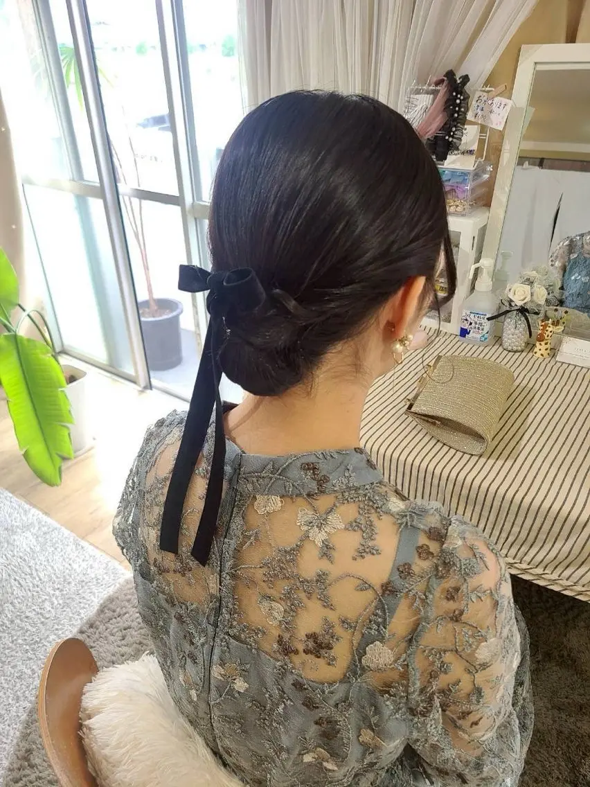 ヘアアレンジ aya hair 水上のヘアスタイル