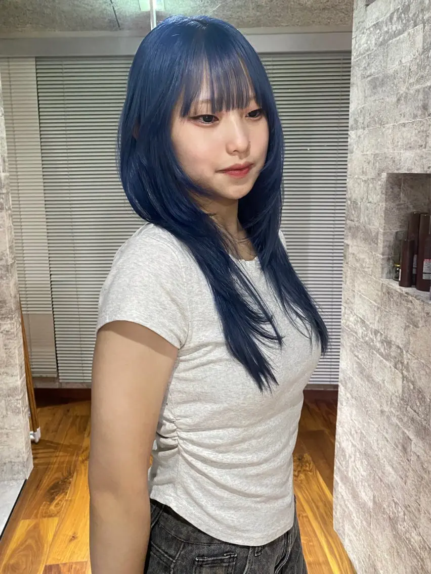 ロング カラー カット ヘアカラー トリートメント mai / linoah˚✧のヘアスタイル