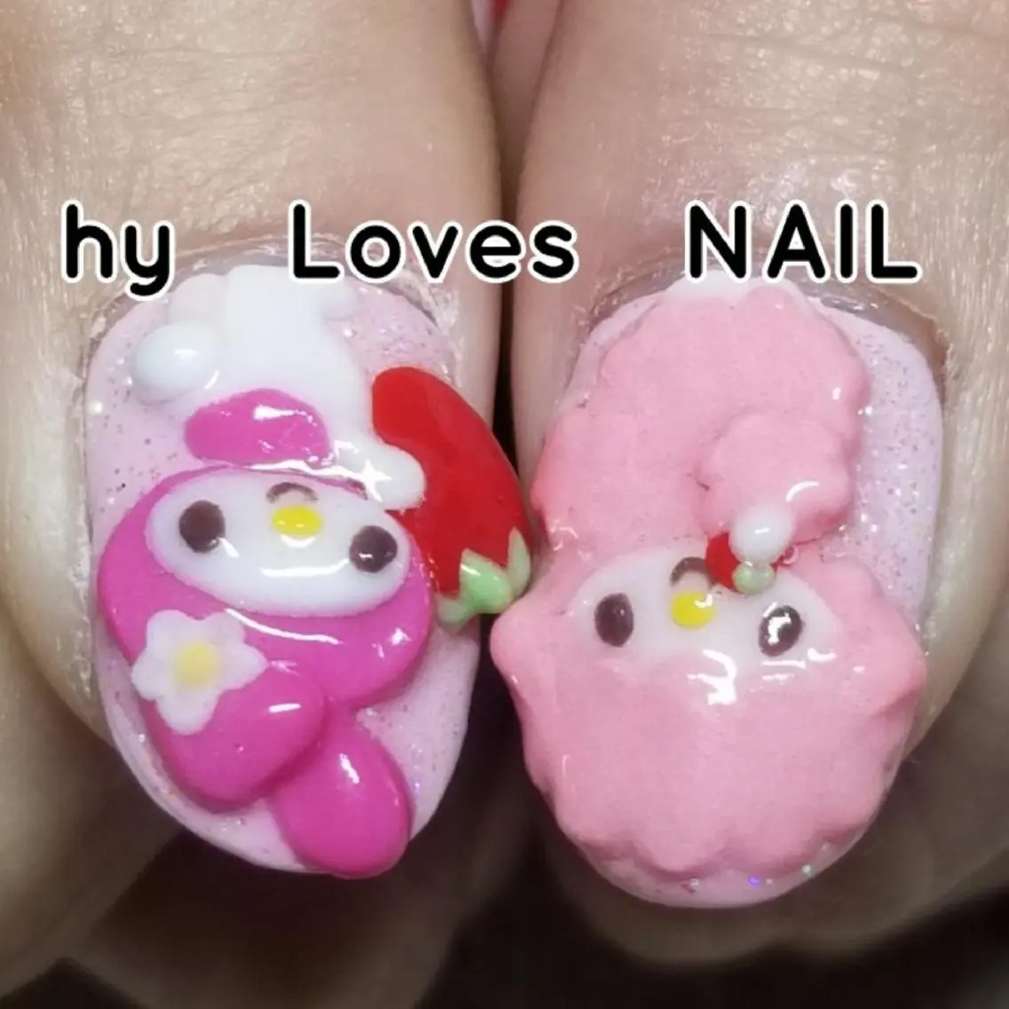 ネイル パステルネイル ピンク 春ネイル ハンドネイル よしだ ひろきのネイルデザイン