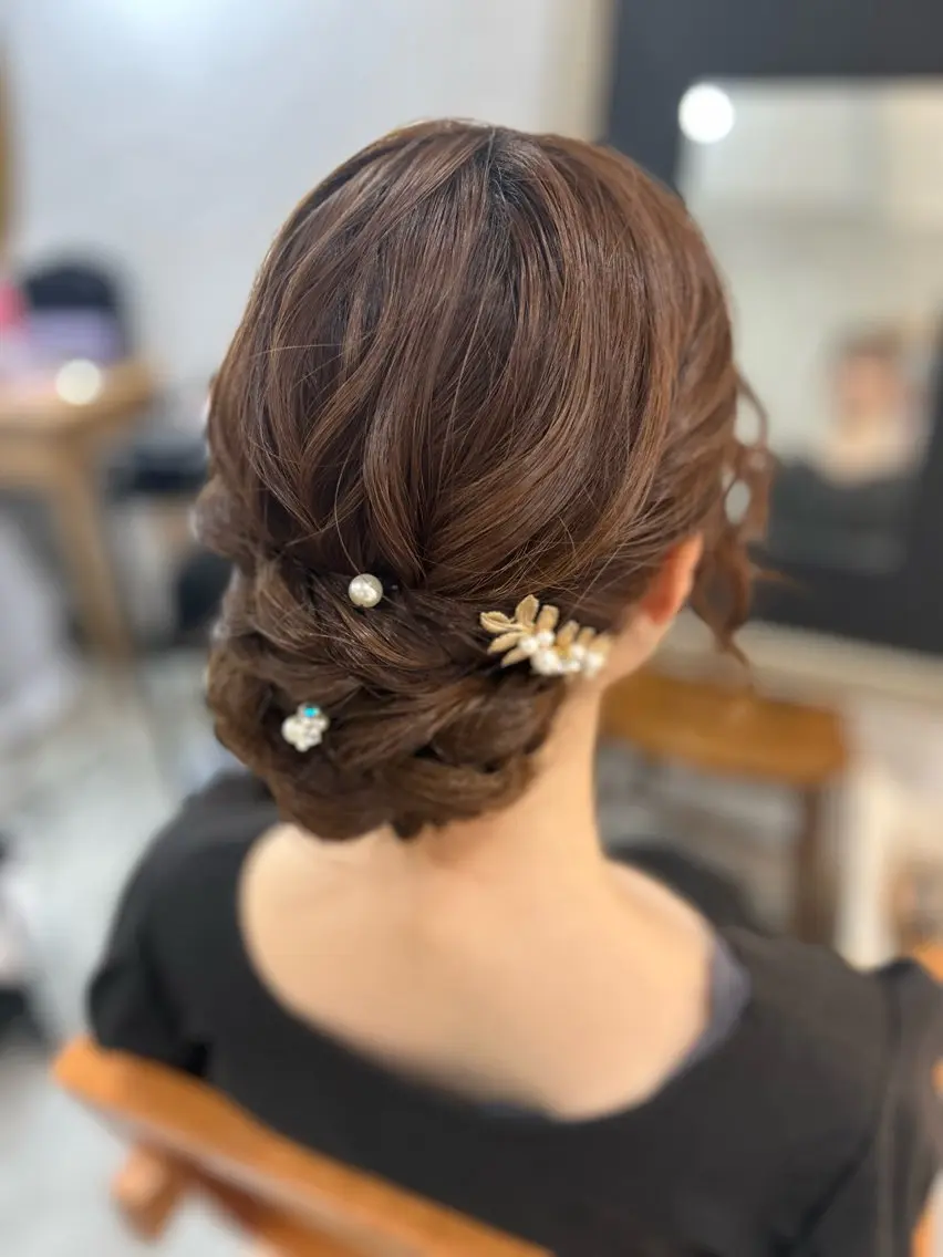 ロング 池田 千加のヘアスタイル
