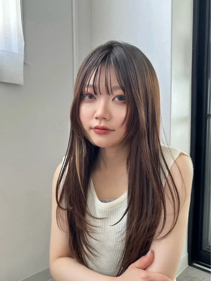 ロング 小川 藍 / 🥣⟡ カットモデル募集中のヘアスタイル