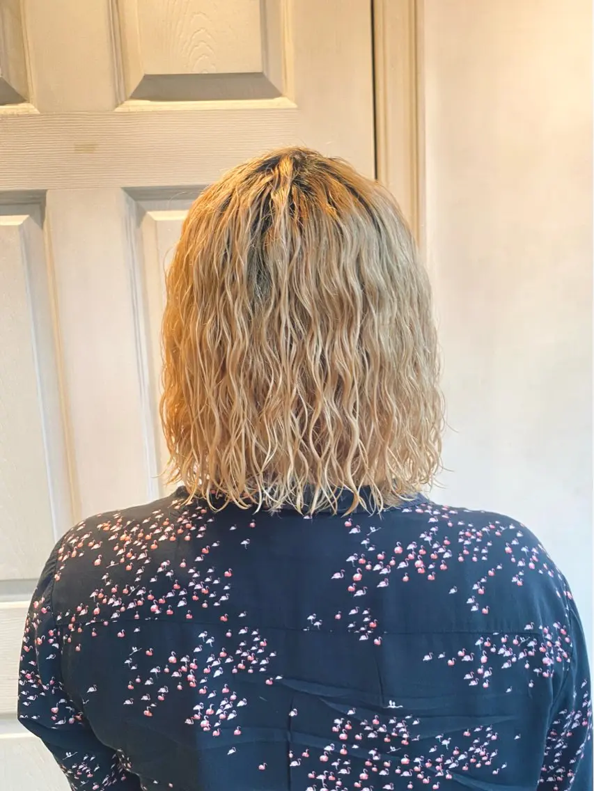 ショート パーマ プードルパーマ カット パーマ 千 田のヘアスタイル