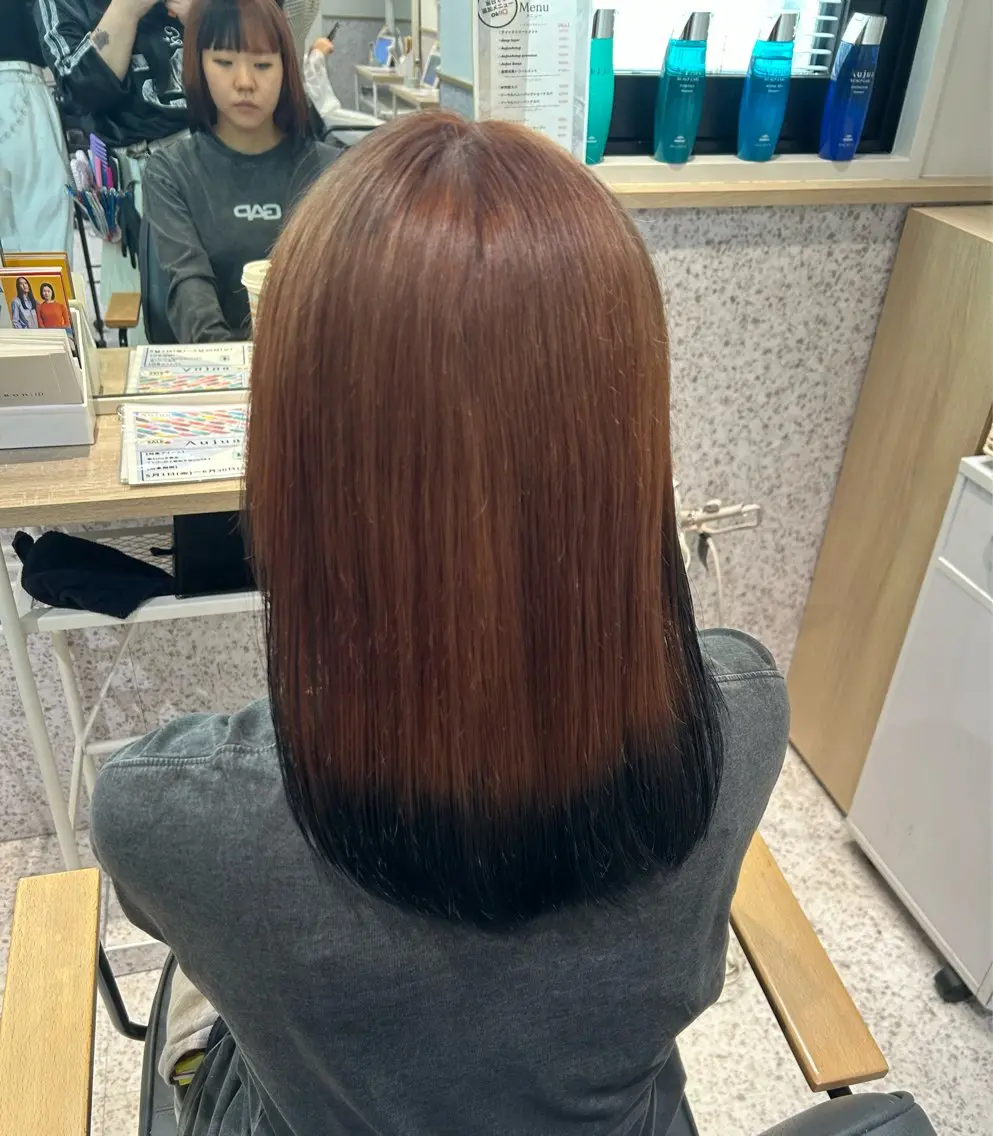 カラー ♡透明感カラー★ ネイル/しの♡のヘアスタイル