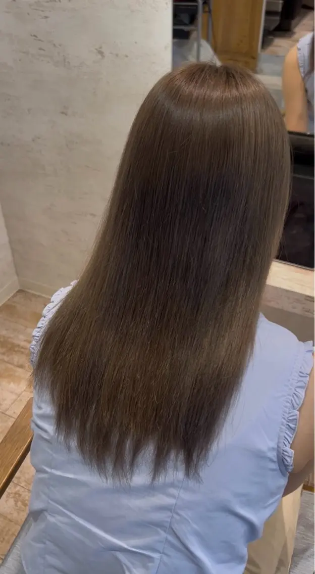 ロング 田中 千尋のヘアスタイル