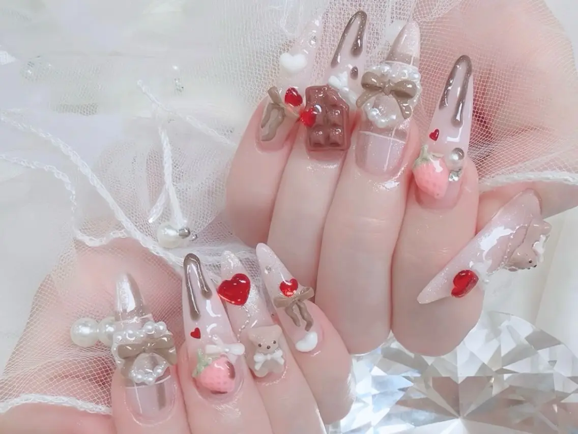 ネイル 韓国ネイル マグネットネイル 持ち込み ニュアンスネイル シンプルネイル ハンドネイル Huyn Nail Shinjyukuのネイルデザイン