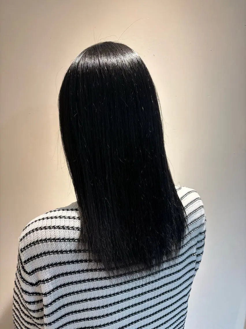ミディアム カラー ヘアカラー トリートメント 濱野 彩花のヘアスタイル