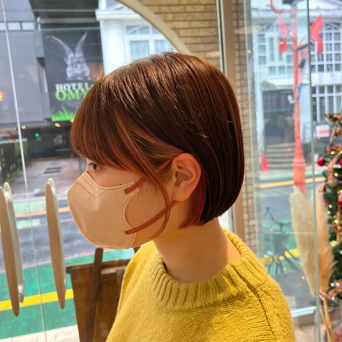 カラー ヘアカラー インナーカラー♡ Nanakoのヘアスタイル