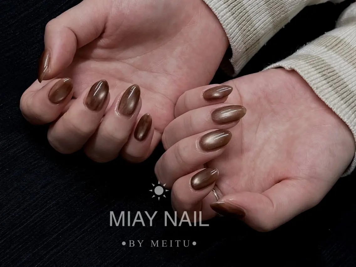 ネイル ハンドネイル 💜MIYA NAIL鶴見店のネイルデザイン