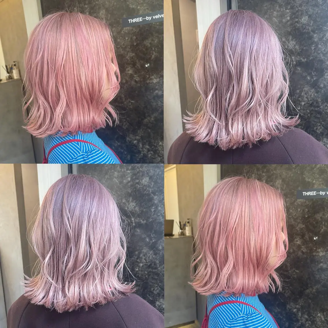 ショート カラー ピンクカラー ダブルカラー /まつ毛パーマ🎀のヘアスタイル