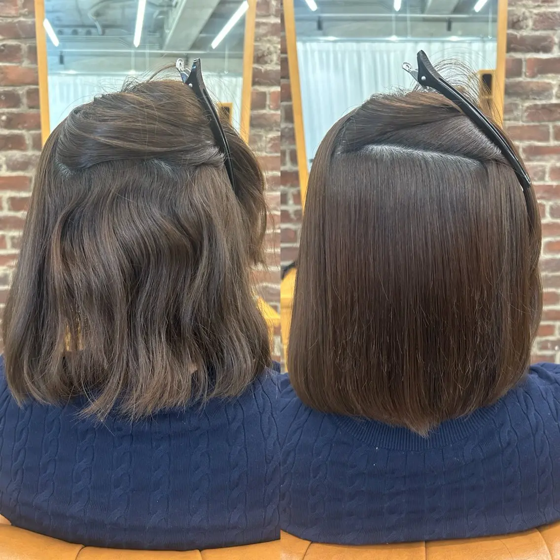 【ツヤ髪作るなら】縮毛矯正+カット+トリートメントの写真