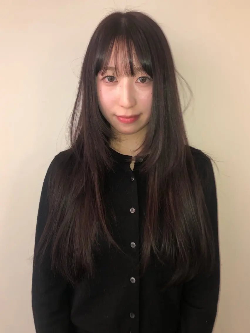 ロング カラー ブラウンカラー ダークブラウン るか 🍀のヘアスタイル