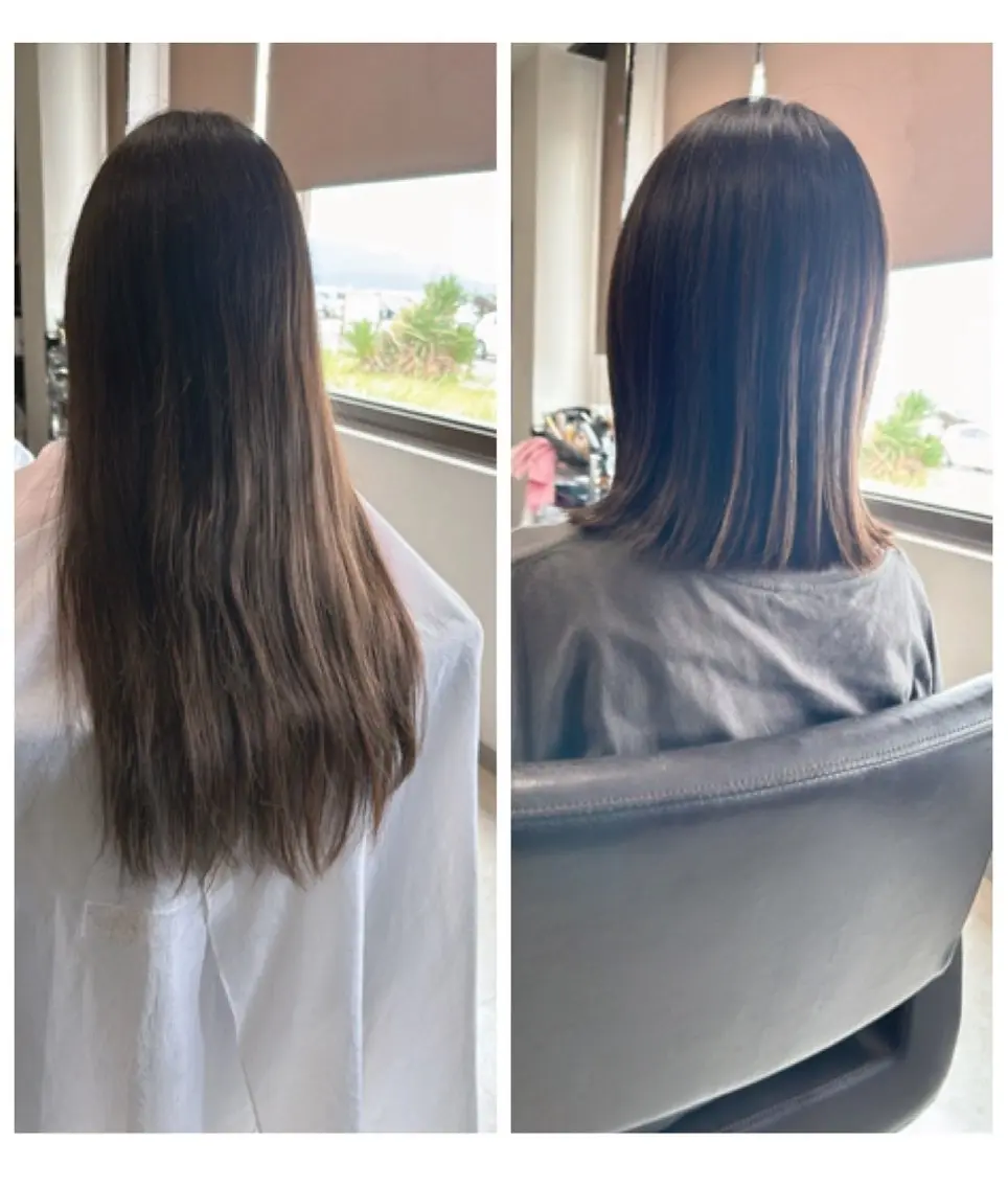 ミディアム パーマ 中島 剛のヘアスタイル