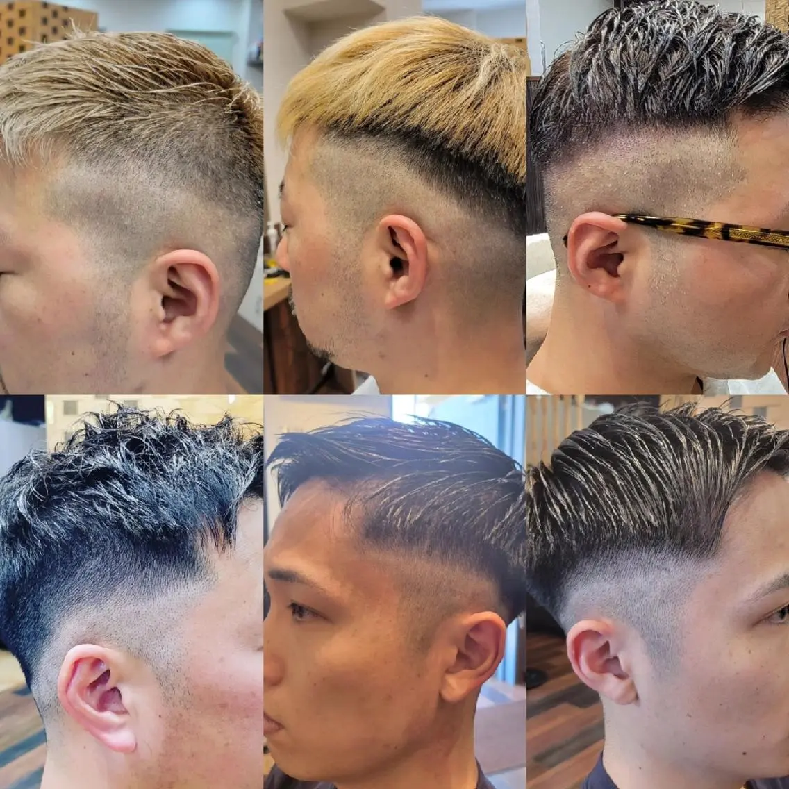 ショート メンズ フェードカット カット notoa(ﾉﾄｱ) TAKAのヘアスタイル