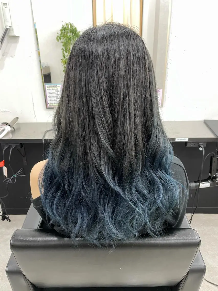 💎カット＆ケアブリーチ＆高発色カラー＆ハホニコトリートメント💎の写真