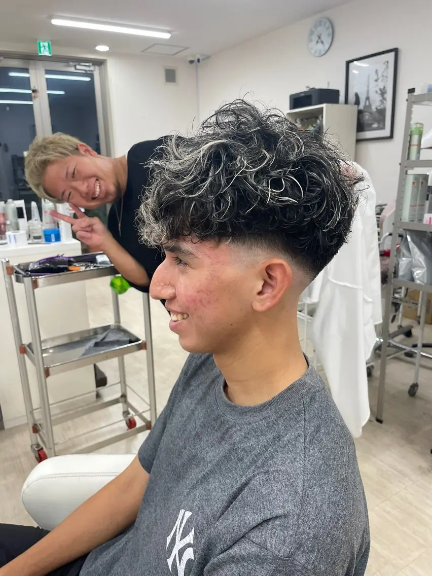 ショート 笠島 雄大のヘアスタイル