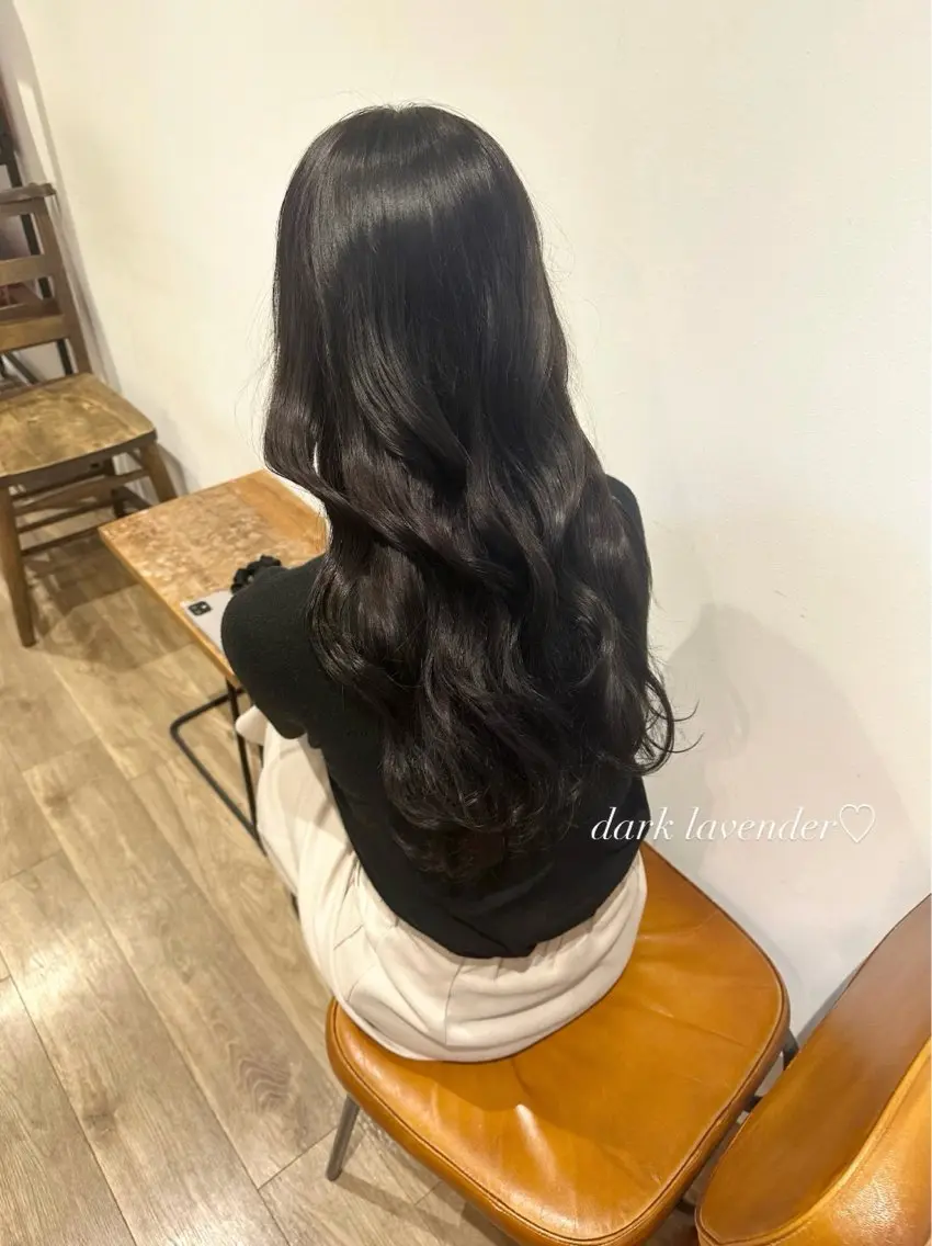 ロング カラー ヘアアレンジ ヘアカラー トリートメント Himawari♡ 柔らかいカラーのヘアスタイル