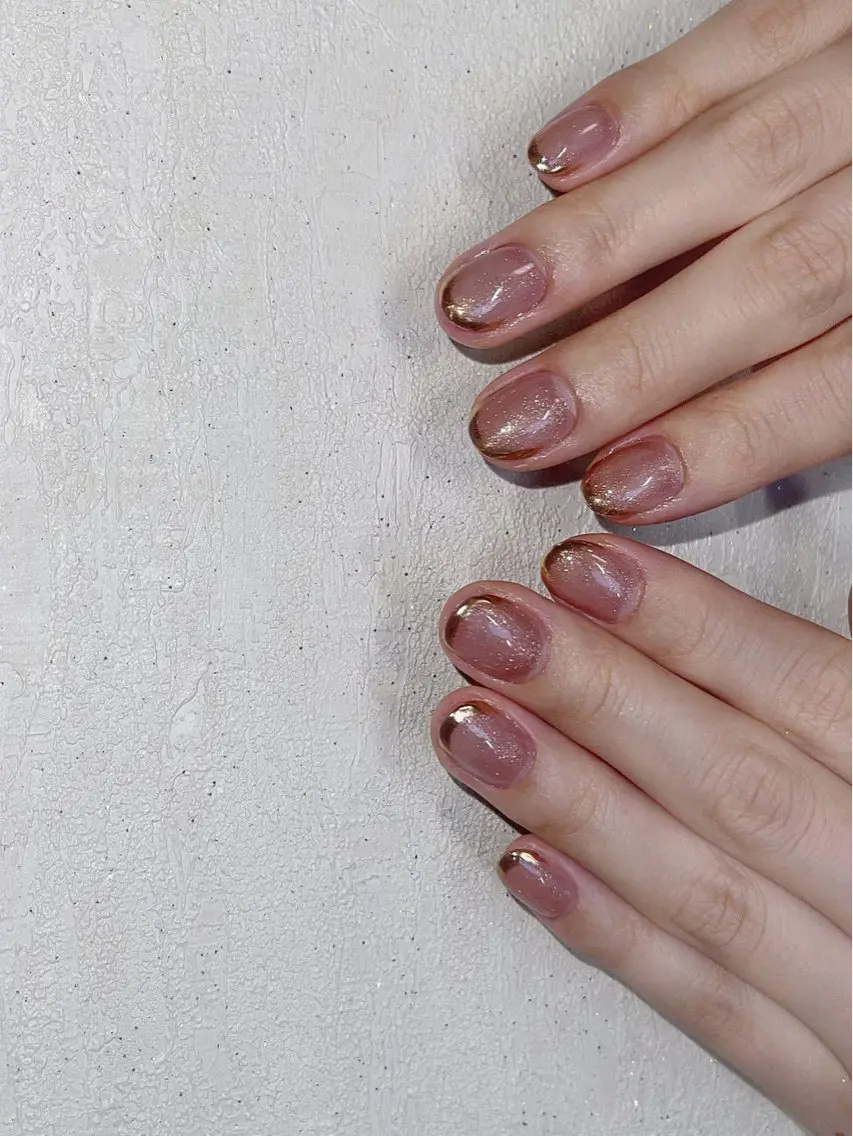 ネイル フレンチネイル ミラーネイル Minami Nailのネイルデザイン