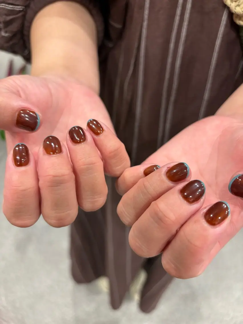 ネイル シンプルネイル💎 あゆのネイルデザイン