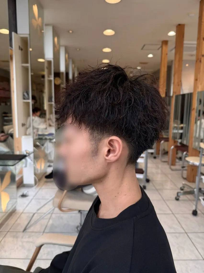 メンズ 長南 迅人のヘアスタイル