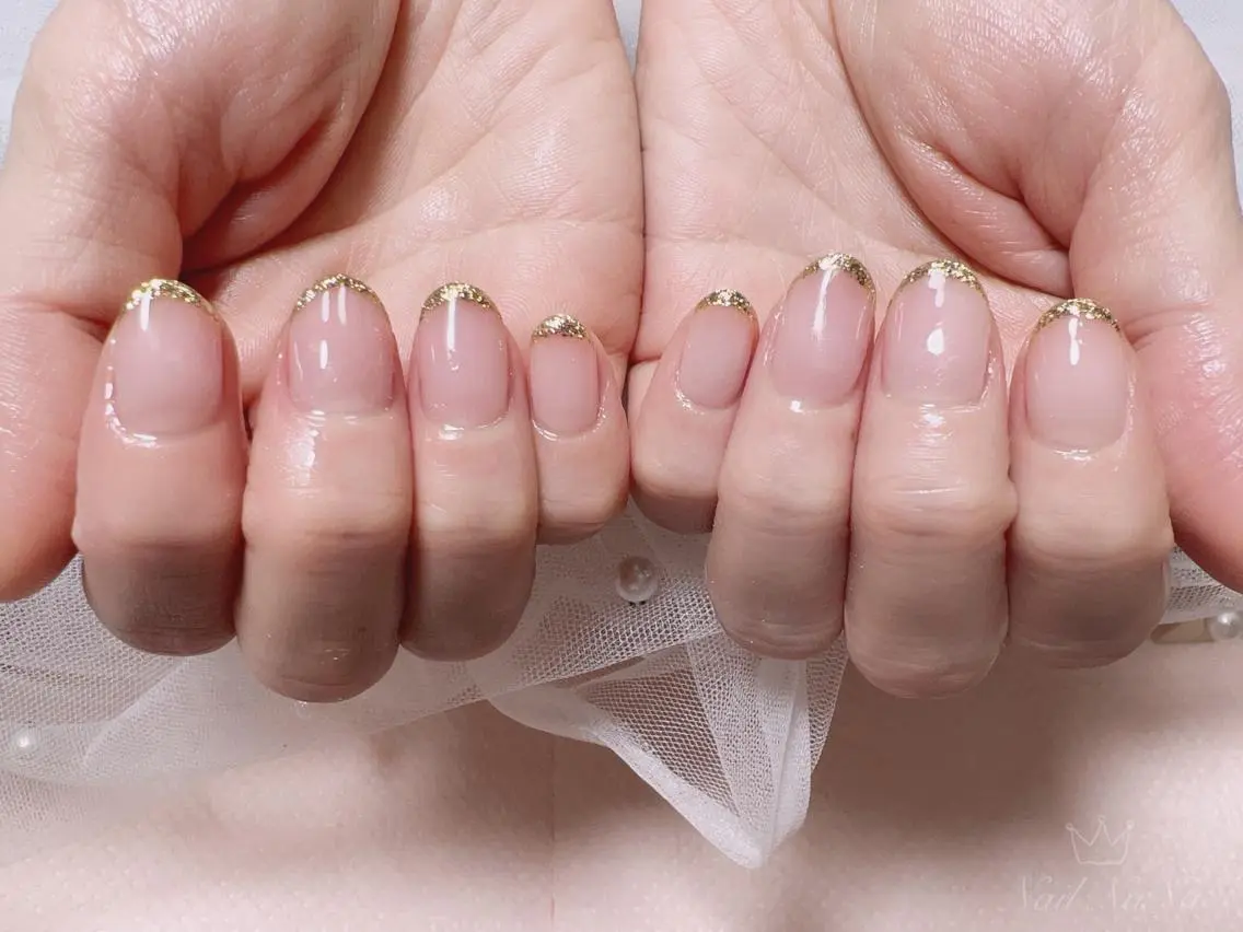 ショート カラー ネイル フレンチネイル ハンドネイル Nail NaNaのネイルデザイン
