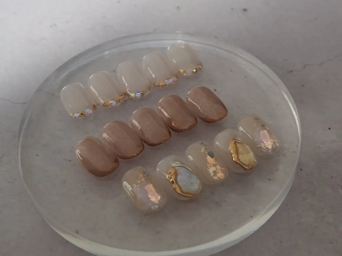 ネイル ニュアンスネイル tete nailstudioのネイルデザイン