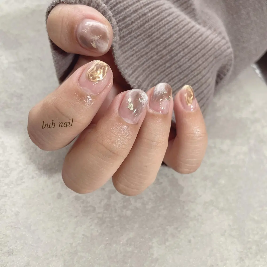 ネイル シンプルネイル 植草 志帆のネイルデザイン