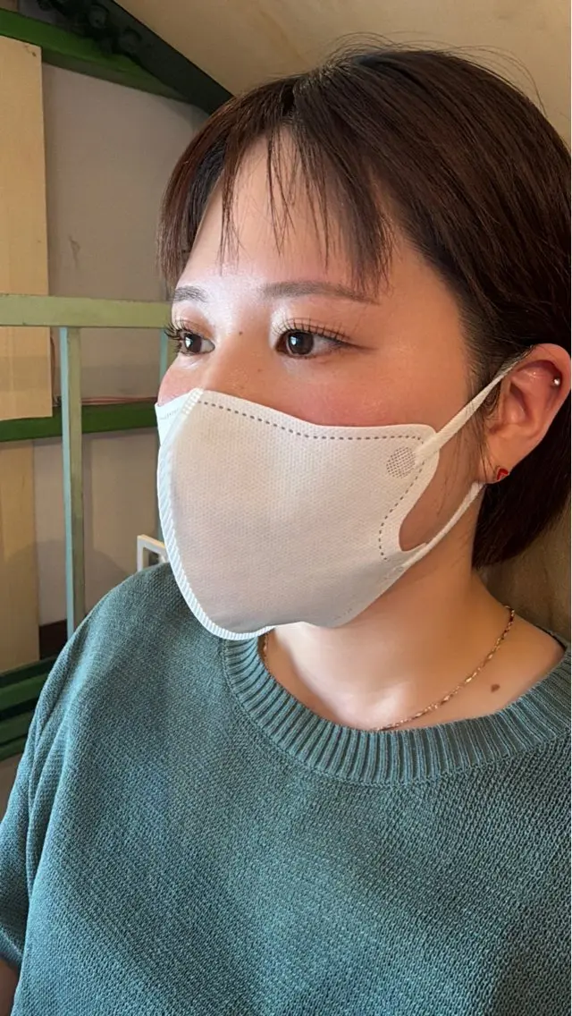 マツエク・マツパ 一重×まつ毛パーマ 角田 茉由のマツエク・マツパデザイン