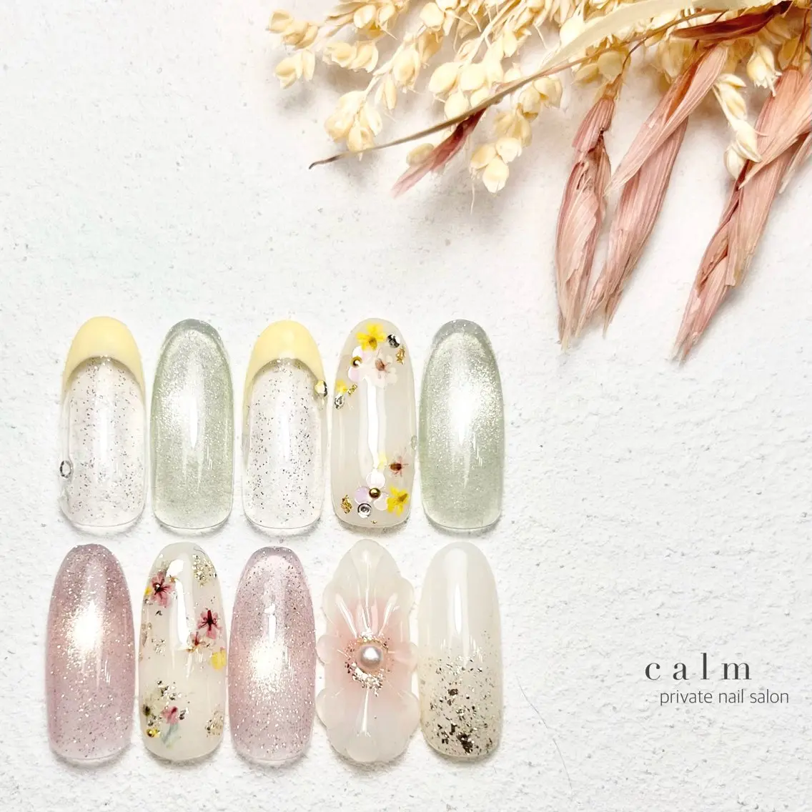 ネイル ハンドネイル calm 〔ｶｰﾑ〕のネイルデザイン